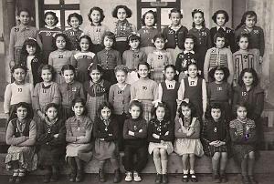 ECOLE JULES RENARD FILLES 1947 CE2
